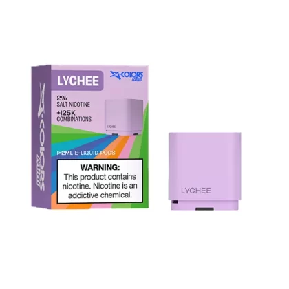 Zlabs Zcolors Mini Lychee Pod - Nicotine Strength#Lychee (AA29FC)