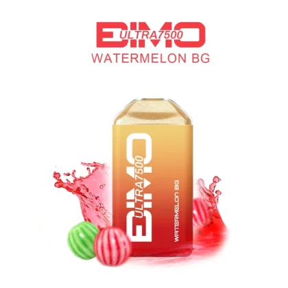 BIMO Ultra 7500 Puffs – Watermelon BG - Vape Store