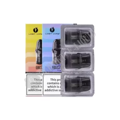 Lost Vape Ursa V2 Replacement Pods - Resistance#0.6 Ohm>0.8 Ohm