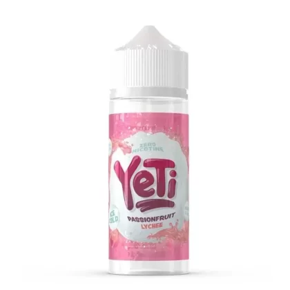 Yeti 100ml Shortfill E-Liquid – Passionfruit Lychee