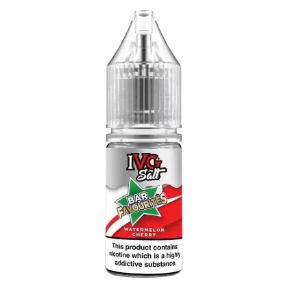 IVG Bar Favourites Watermelon Cherry Nic Salt Vape Juice