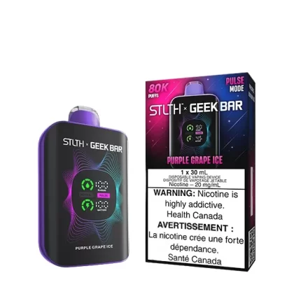 STLTH x Geek Bar – Purple Grape Ice