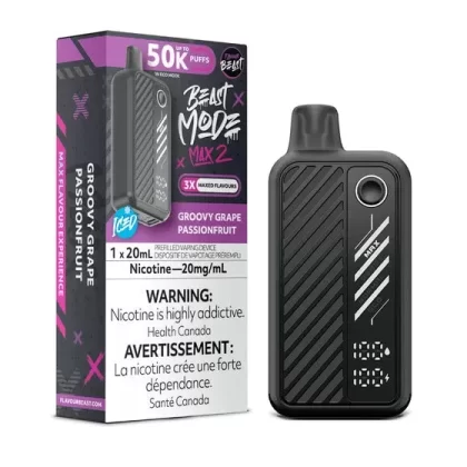 Flavour Beast Beast Mode Max 2 Disposable – Groovy Grape Passionfruit