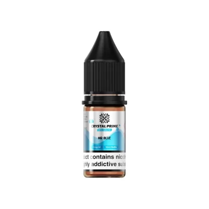 Crystal Prime Mr Blue Nic Salt Vape Juice - 10 Pack