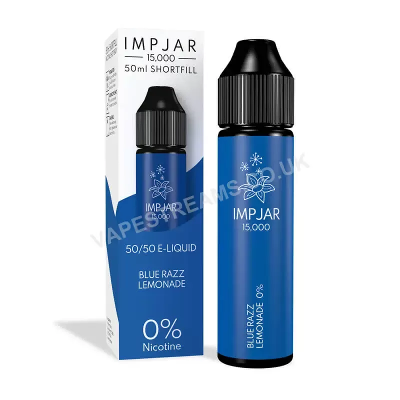 Imp Jar Blue Razz Lemonade E-Liquid Shortfill - Vapestreams Co