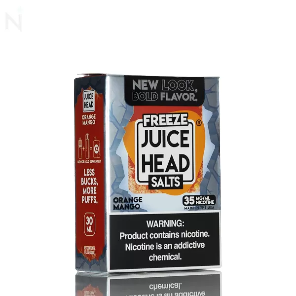 Juice Head Salt Nic - Orange Mango Freeze - 30ml - 35mg - Image 3