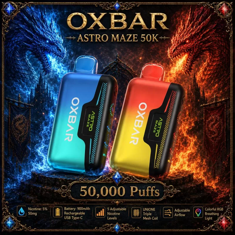 OXBAR Astro Maze 50K - Miami Mint - Vapeciga