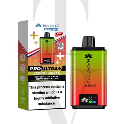 HAYATI PRO ULTRA PLUS 25K PRE-FILLED POD VAPE KIT – 50K BUNDLE