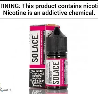 BLUE RASPBERRY LEMONADE ICE BY SOLACE NICOTINE SALT 30ML - Vape Product, Vape Product