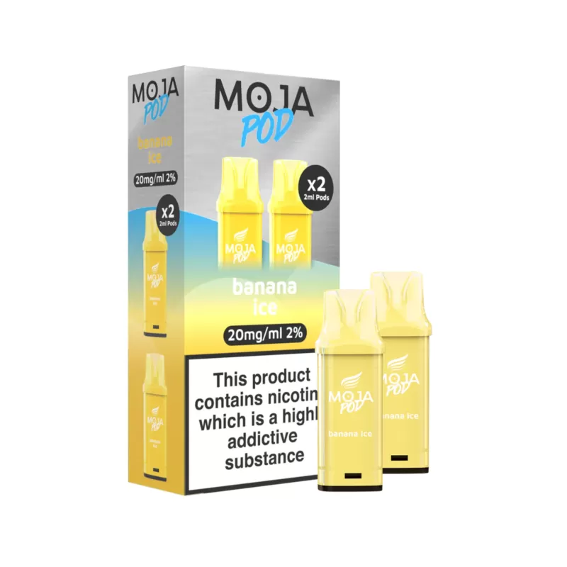 Moja Pod 20mg Refill Pack (Twin Pack) - Vape Co - Image 2