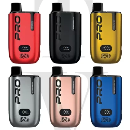 IVG PRO 12 STARTER VAPE KIT 5 X MULTIPACK