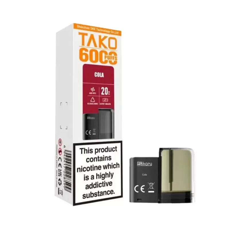 SKE Sikary TAKO SP6000 Prefilled Pods - Cola - Image 3