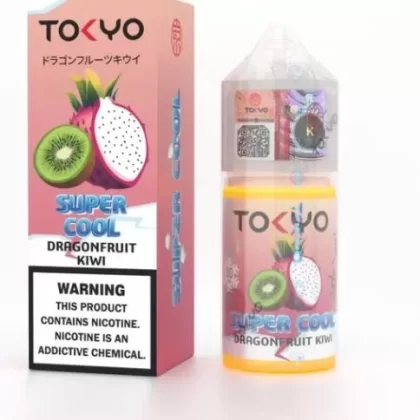 Tokyo Super Cool Dragonfruit Kiwi Saltnic 30ml - 50 mg / 30 ml