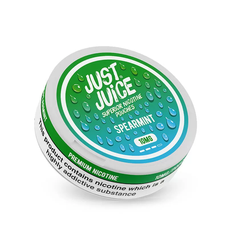 Just Juice Spearmint Nic Pouches - 10mg / Pouch - Image 2