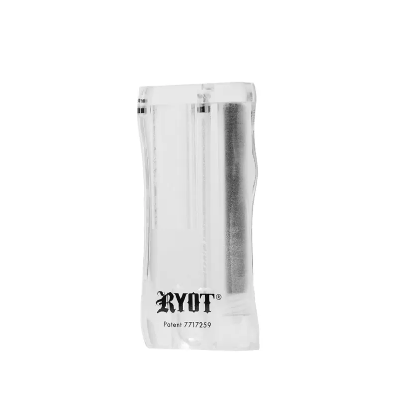 Ryot Acrylic Dugout Set – Magnetic Lid Pistol Grip with One-Hitter - Discountvapepen - Image 2