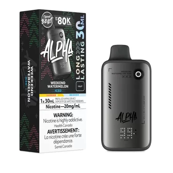 Flavour Beast Alpha 80K Disposable Vape – Weekend Watermelon Iced