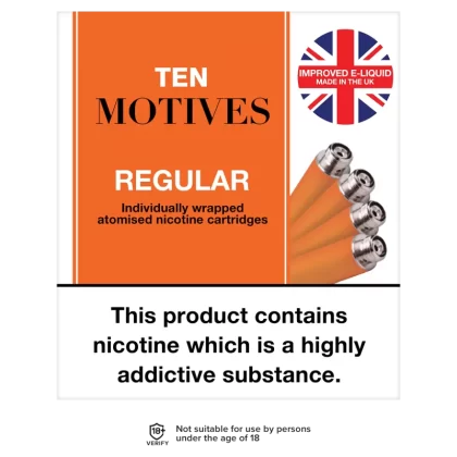 10 Motives Regular Refills - Ecigwizard
