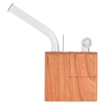 Sticky Brick Runt Vaporizer - Select Wood Type#Cherry>Walnut>Black Limba>Padauk>Purple Heart