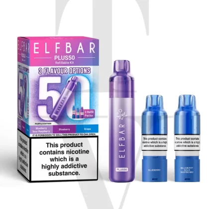 ELF BAR PLUS 50 PRE-FILLED VAPE KIT