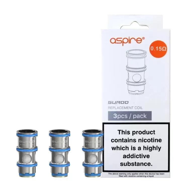 Aspire Guroo Replacement Coils 3pk