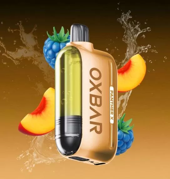 Oxbar Panther X Rechargeable Disposable Vape (50K Puffs) - Strawberry Kiwi / 50 mg - Image 3