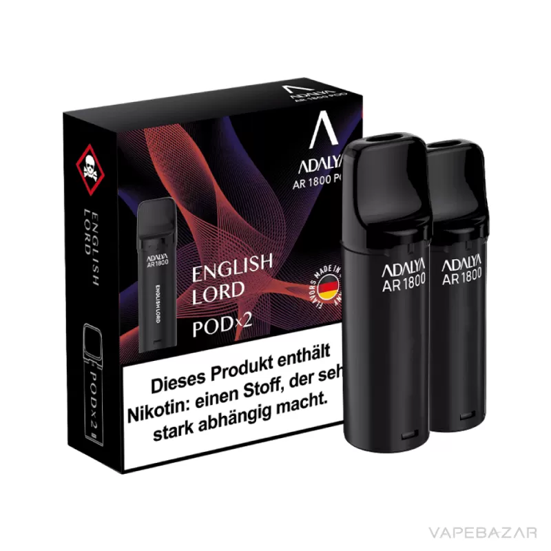 Adalya Alpha Pods – English Lord – (2er Pack) - Adalya / Propylenglykol / Aromastoffe / Glycerin / Nikotinbenzoat - Image 3