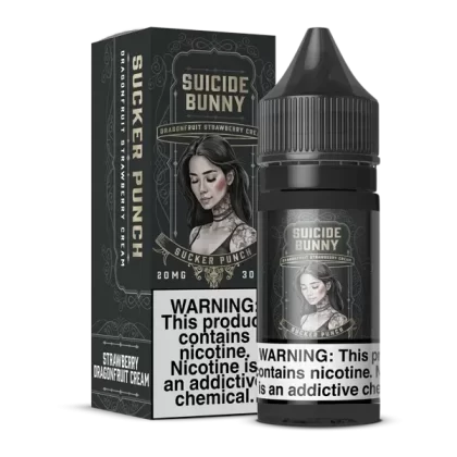 Suicide Bunny Salt Sucker Punch eJuice - Vape Product; Vape Product, Vape Product (6CB4D9)