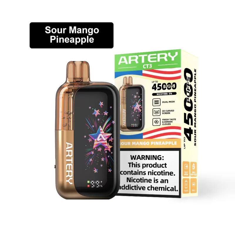 Artery CT3 45K Rechargeable Disposable Vape (45,000 Puffs) - Image 2