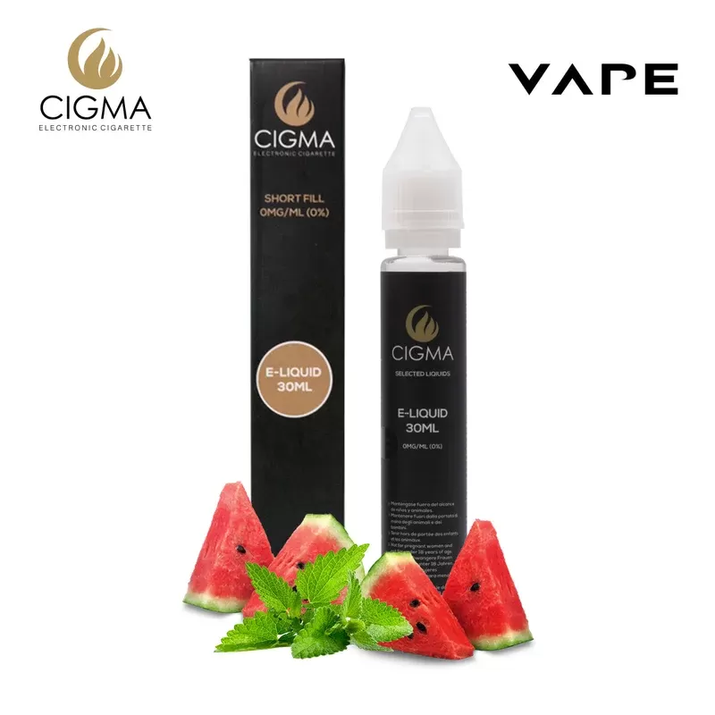 Cigma e-Liquid – Watermelon Mint 0mg 30ml Shortfill | Cigee