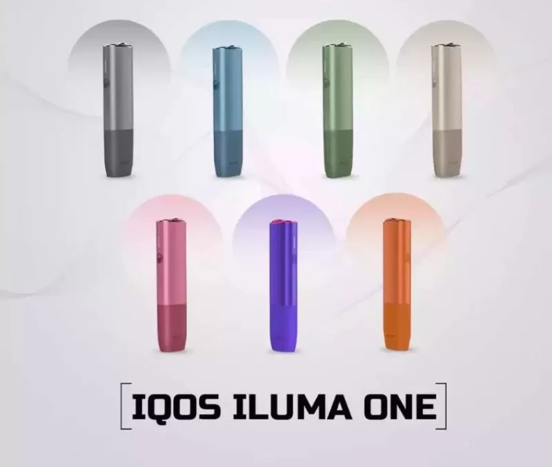 IQOS Iluma One Kit – Best Vape Kits UAE - Azure Blue, Black - Image 2