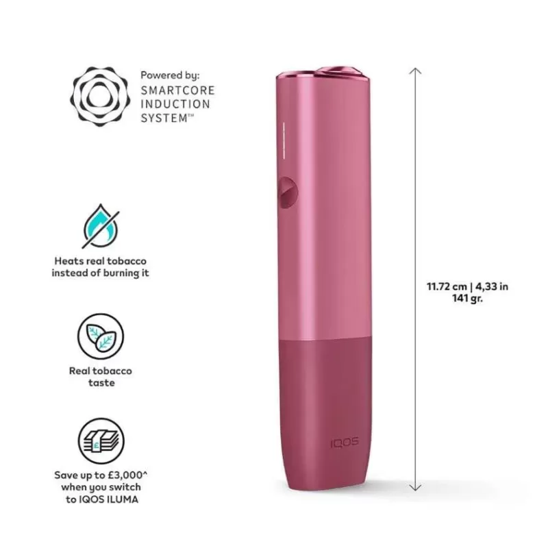 IQOS Iluma One Kit – Best Vape Kits UAE - Azure Blue, Black - Image 3