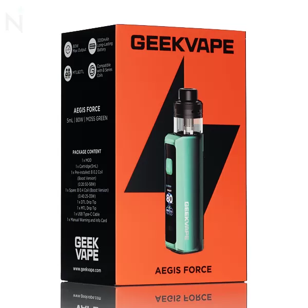 GeekVape Aegis Force 80W Pod Kit - Ivory White - Image 3