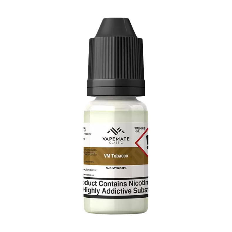 Vapemate Classic VM Tobacco 10ml - 50VG / 50PG / 12mg - Ecigwizard
