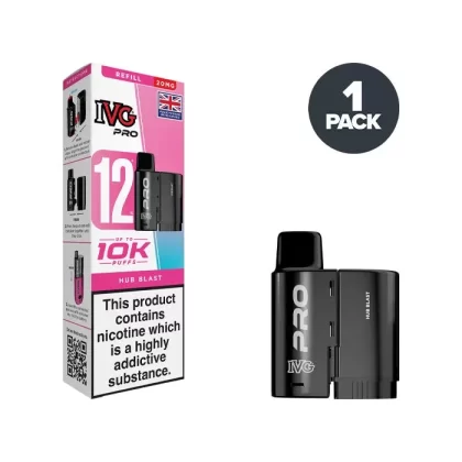 Hub Blast IVG Pro 12 Refill Pack - Ecigdepot
