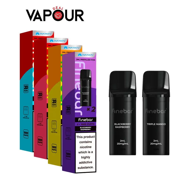 Hayati Finebar Pods - Blackberry Raspberry