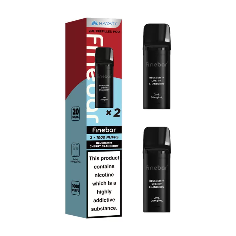 Hayati Finebar Pods - Blackberry Raspberry - Image 3