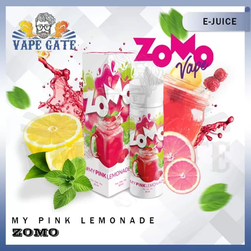 Pink lemonade 60ml E liquid by Zomo - 3 mg / 60 ml