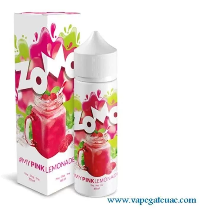 Pink lemonade 60ml E liquid by Zomo - 3 mg / 60 ml - Image 2
