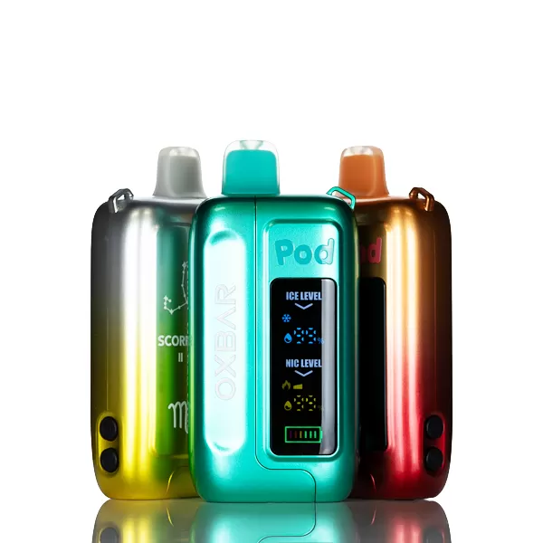 OXBAR X Pod Juice Ice-Nic Control 35K Puffs Disposable Vape - Jolly Watermelon