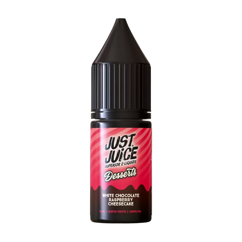White Chocolate Raspberry Cheesecake Nic Salt by Just Juice Dessert - Vapeshop Co