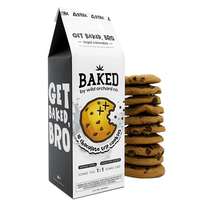 Wild Orchard Trippy Choco Cookies 4pk or 10pk