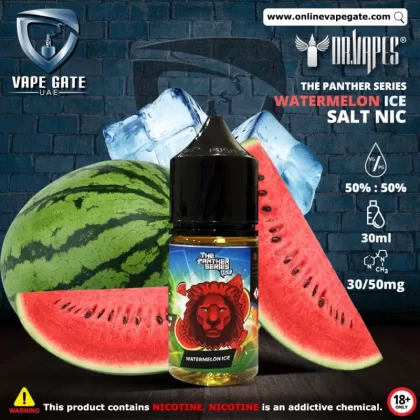 Watermelon Ice - The Panther Series Ice 30ml Saltnic by Dr. Vapes