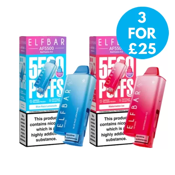 20mg Elf Bar AF5500 Prefilled Vape Kit - Vape Co