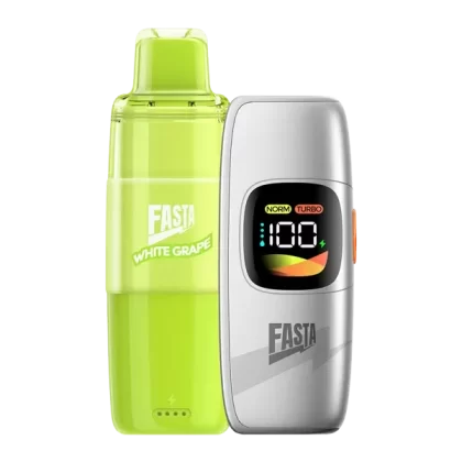 White Grape FASTA 40K Kit - Consumer; Vape Product; 5 Pack, Single