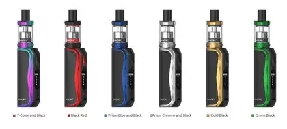 SMOK PRIV N19 Starter Kit - 7Color Black, Black Red