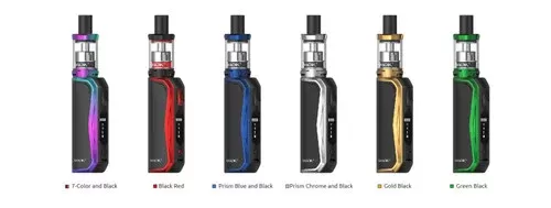 SMOK PRIV N19 Starter Kit - 7Color Black, Black Red