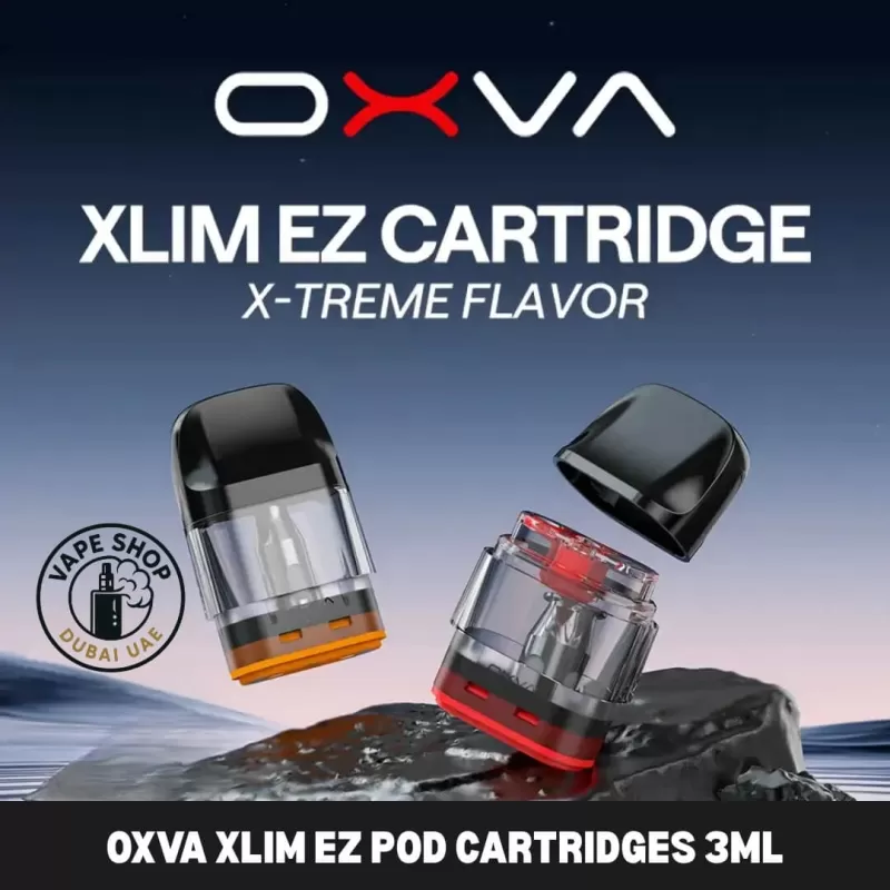 Oxva Xlim EZ Cartridges 3ml For Oxva Xlim Series Kit In Dubai - Vape Product, Vape Product
