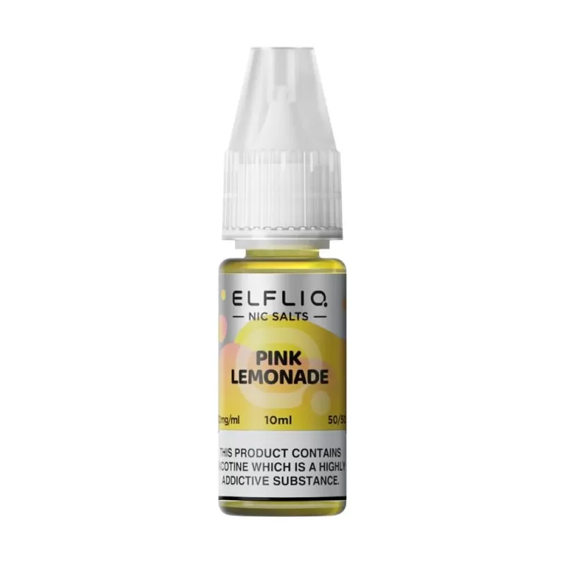 Pink Lemonade Nic Salt E-Liquid by Elf Bar Elfliq (10ml) - Image 2
