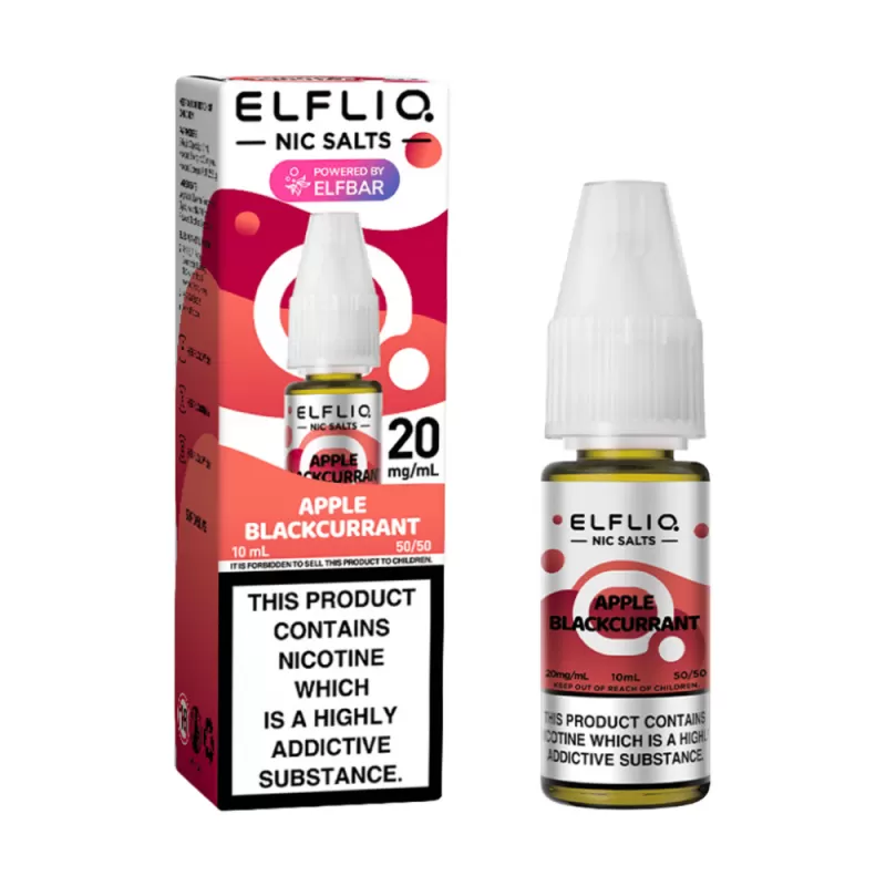 Elf Bar Elfliq Apple Blackcurrant E Liquid 10ml - 20mg