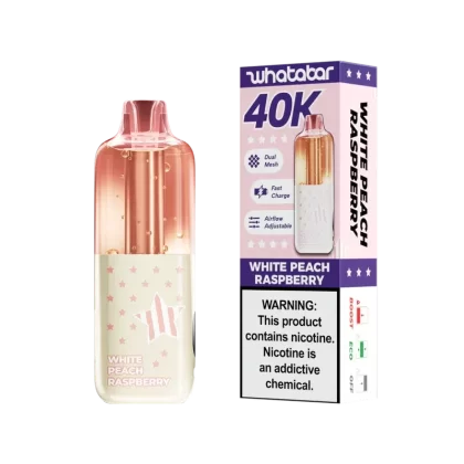 Whatabar Linko 40K – White Peach Raspberry Disposable Vape